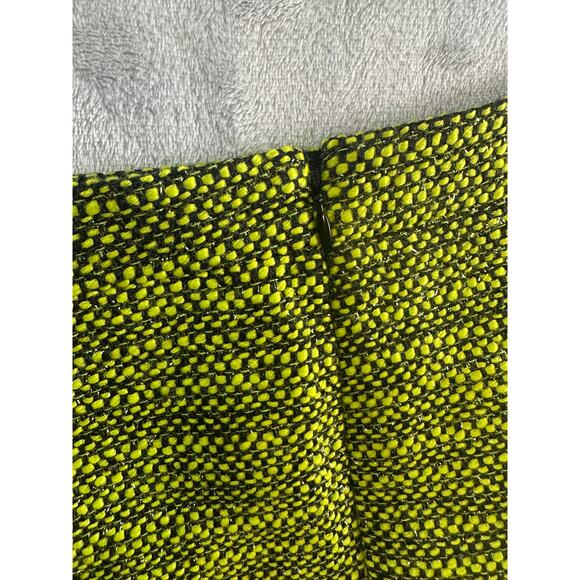 J. Crew Piped Tweed Mini Skirt – Green & Black – Size 6 - Picture 8 of 10
